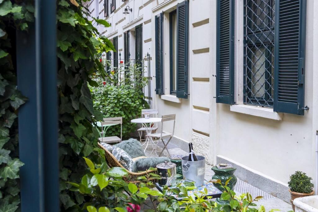 Luxury Bohemian Suite With Private Garden In Milano Eksteriør billede