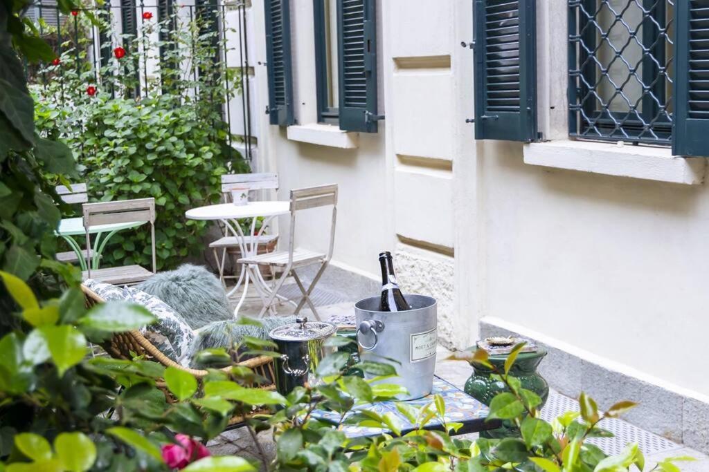 Luxury Bohemian Suite With Private Garden In Milano Eksteriør billede