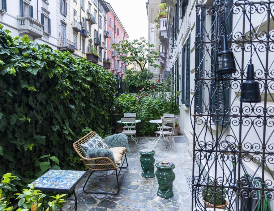 Luxury Bohemian Suite With Private Garden In Milano Eksteriør billede